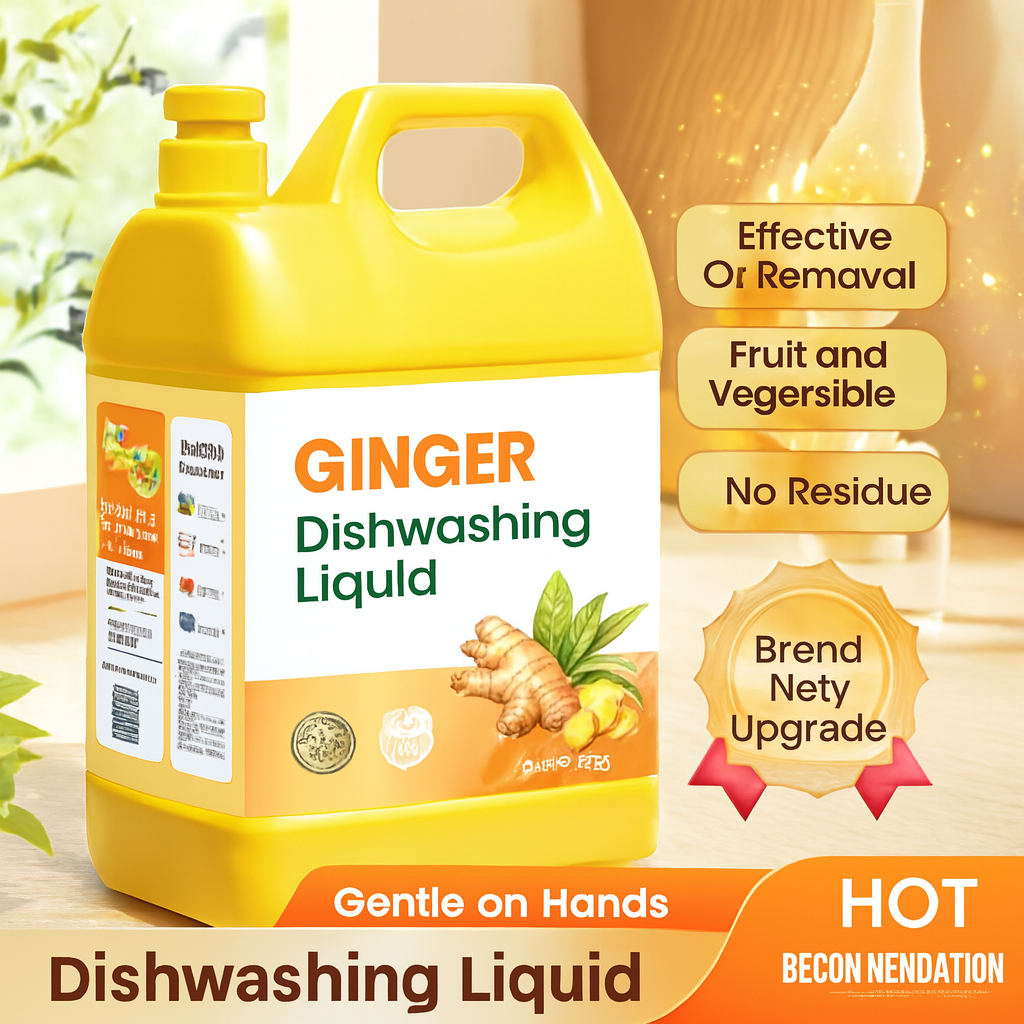 SS002: 5kg GINGER Dishwashing Liquid 生姜洗洁精