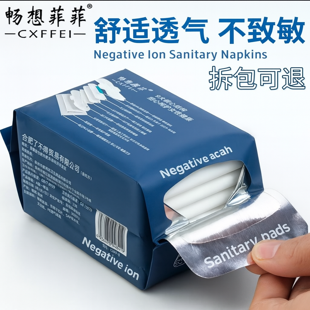 SS020: Negative Ion Sanitary Napkin 负离子卫生巾
