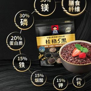 SS014 : 桂格 QUAKER 5黑燕麦片 Quaker China’s First Innovator of 5-Black Oatmeal