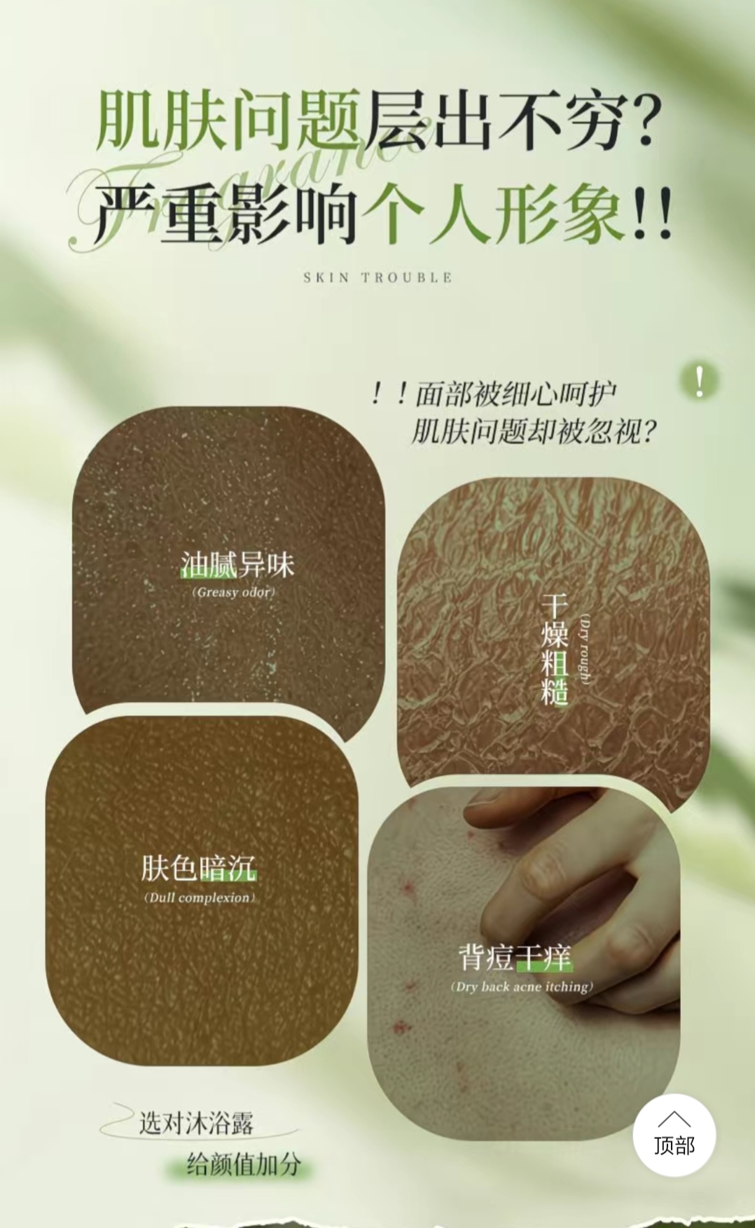 SS015: （2 Bottles）Gardenia White Tea Shower Gel1314g Large Capacity （2 瓶）栀子花沐浴露1314g 大容量